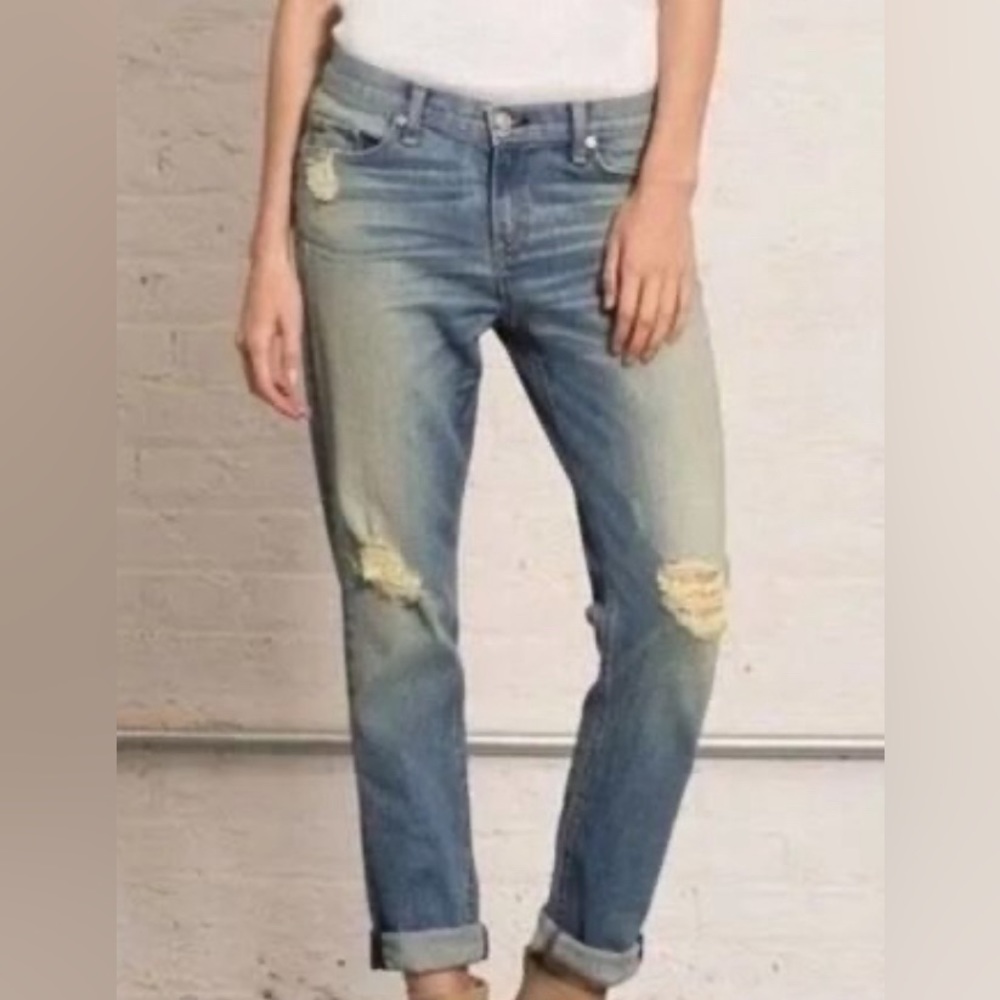 Rag & Bone Distressed Dash Jeans - 27